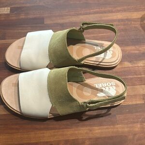 Sorel Ella II Slingback Sandals size 9.5